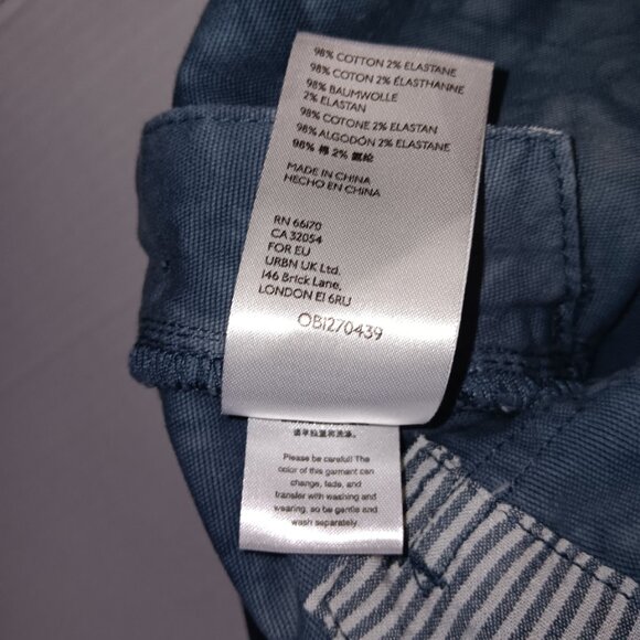 ANTHROPOLOGIE THE WANDERER RELAXED OVERALLS TIE DYE SIZE 32 - Picture 14 of 14